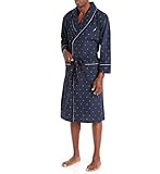 Nautica Men’s Lightweight Cotton Woven Robe image large Nautica Men’s Lightweight Cotton Woven Robe image large