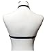 JELINDA Women Harness Bra Elastic Band Lingerie Cupless Cage Bra See Through Hollow Out Harness (Y061-K)