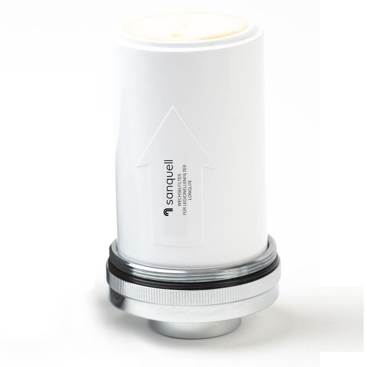 Legionella Filter | Replacement Filter for Sanquell Longlife | Certified log6 Retention | Filters Legionella, Pseudomonas and Viruses