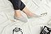 SKINISOX - Men’s No-Show Socks | Premium Cotton| Non-Slip | SkiniBARE Series (XL / Shoe Size 9 ~ 10, Black 3pk)
