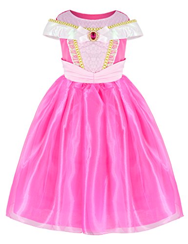 image for Party Chili Sleeping Beauty Princess Aurora Costume Girls Birthday Par