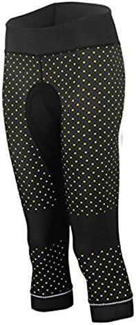 Shebeest Women's Brave Cycling Capri (Polkamania Spry, Small)