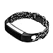 fot Fitbit Alta HR, Replacement Band Heart Rate Accessories Small Black Nynon Bands by GHIJKL