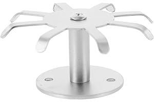 VILLFUL Kitchen Wall Mount Utensil Rack Rotating Spatula Holder Under Cabinet Hooks