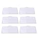 BettaWell Heavy Duty Replacement Steam Mop Pads Compatible with Shark Steam and Spray Mop S3101, S3102, S3250, S3251, SK115, SK140, SK141, SK435CO, SK460 SS460WM (Pack of 6)