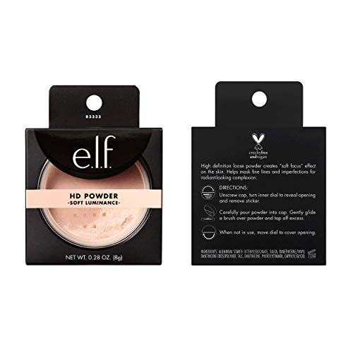 e.l.f. High Definition Loose Face Powder, Soft Luminance, 0.28 Ounce