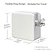USB C Wall Charger with Power Delivery 45W AC Adapter Laptop Charger & 5V 2.4A 57W USB Charger for Apple MacBook,/ Pixelbook/Pixel/Pixel XL Fast Charging Samsung Galaxy S10 / S9 / S8/Note9