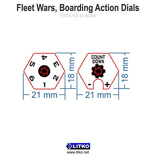 Fleet Wars, Boarding Action Dials (5)