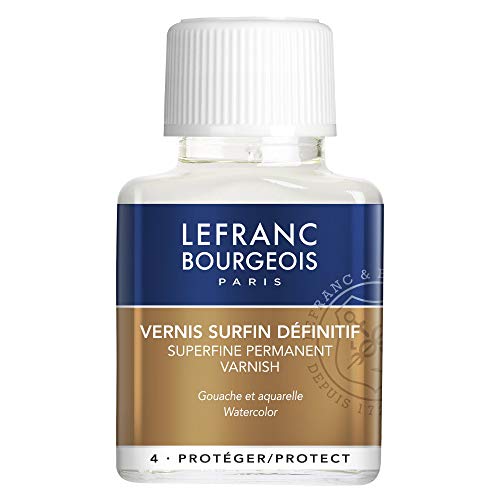 Lefranc & Bourgeois 301247 Gouache varnish, transparent, 75ml
