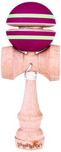 Duncan Groove Kendama Green and Burgundy by Groove Kendama