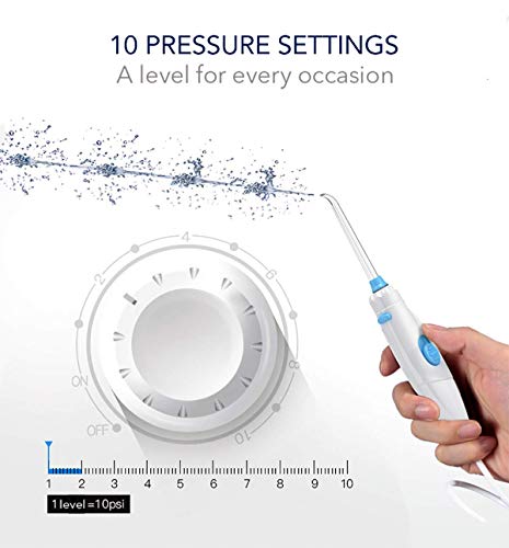 image for Fstop Labs Dental Water Flosser Teeth Cleaner, Braces, Electric Oral I