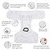 CuteBone Dog Diapers Female 3 Pack Reusable Doggy Diapers with One Suspender for Small Medium Large Dog Period D15M