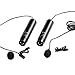 Movo LV4 Phantom Power XLR Lavalier Microphone Interview Kit with Omnidirectional and Cardioid XLR Lapel Mics, Metal Clips and Windscreens - Perfect for Video Shoots, Podcasting, YouTube Recording