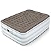 Etekcity Air Mattress Blow Up Elevated Raised Bed Inflatable Airbed with Built-in Electric Pump, Height 22'', Queen Size