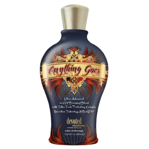 Devoted Creations Anything Goes Bronzer Tanning Lotion 12.25 Oz. By Devoted Creations