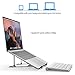Nllano Adjustable Laptop Stand Portable Foldable Laptop Stand for Desk, Ergonomic Aluminum Ventilated Laptop Holder Riser Compatible with MacBook/Air/Pro, Dell XPS, HP More Up to 15.6″ Laptop Tabletthumb 1