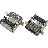 HDMI Port Connector Socket Replacement for Xbox Series S Controller (2pcs)