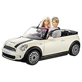 Barbie and Ken My Cool White Mini Cooper with 2 Dolls