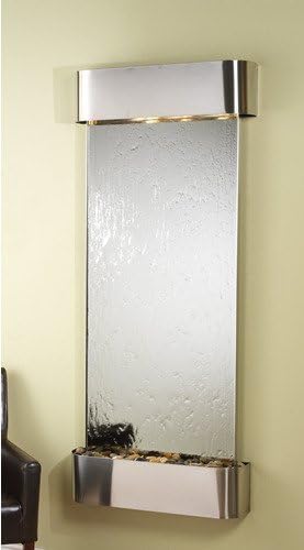 Adagio Inspiration Falls Fountain - Round - Stainless Steel - Choose Options
