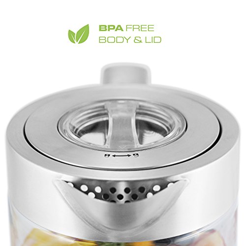 Vianté KET-100 Electric Tea Maker, 1.7 L, Silver, Gray, Stainless Steel - Thumbnail 4