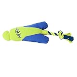 Nerf Dog Large UltraPlush Trackshot Arrowhead Launcher Dog Toy, Blue/Green