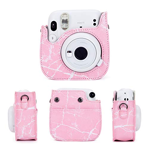 Leebotree Sofortbildkameras Tasche Kompatibel mit Instax Mini 11 Sofortbildkamera aus Weichem Kunstleder mit… – Bild 3