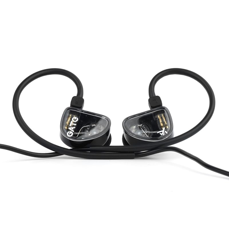 Fanmusic TRUTHEAR GATE Cost-Effective Dynamic Driver In-ear Headphone with 0.78 2Pin Cable (Black, no mic)