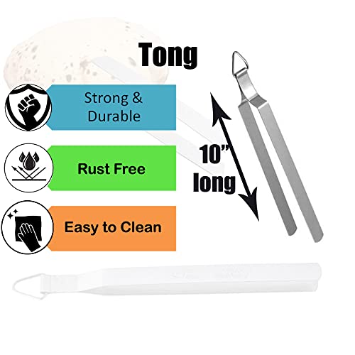 AnNafi® Chimta For Roti Stainless Steel Tongs / Chimta Indian Style