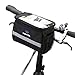 Roswheel Cycling Bike Bicycle Handlebar Zipped Bag Front Basket with Clear Map Pocket