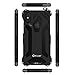 iphone X case,Feitenn Hybrid Armor Alloy Aluminum Metal Bumper case Anti-scratch Sturdy Hard Metallic Military Heavy Duty Case for iphone X (Black)