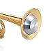 LotFancy Trumpet Mute, Lightweight Aluminum Straight Mute for Jazz, 3.5