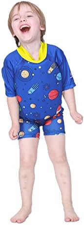 Kids Float Suit Toddler Swimming Training Aid One Piece Adjustable Buoyancy Learn to Swim Suit for Swimming,Snorkeling
