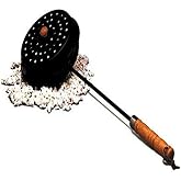 Rome's Chestnut Roaster and Fireplace Popcorn Popper, Steel with Wood Handle