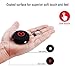 Catsonic Personal Alarm, Pocket Alarm with LED Flashlight, Keychain with 130db Alarm, Self-Protection for Woman and Children, Alarm Keychain, Safety for Your Family, in Black, White