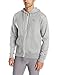 Champion Men's Powerblend Fleece Full Zip Hoodie, C Logo