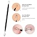 Blackhead Remover Tweezer Kit, ElleSye 3pcs Skin-safe Acne Removal Tool Set, Stainless Steel Double-ended Pimple Comedone Extractor, Whitehead Blemish Zit Removal Tool, Metal Case