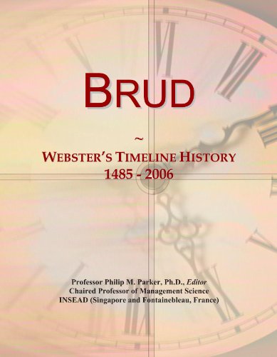 Brud: Webster's Timeline History, 1485 - 2006