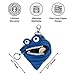 ZIPIT Monster Mini Pouch/Coin Purse, Royal Blue