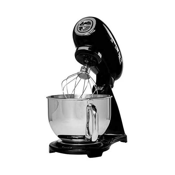 SMEG Batidora de cocina SMF03BLEU Europea a 220v | Negro - Imagen 3
