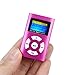 Mandy Mini MP3 Player LCD Screen Red