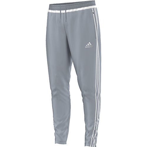 Adidas men s tiro 15 training pant (small, light grey/w…