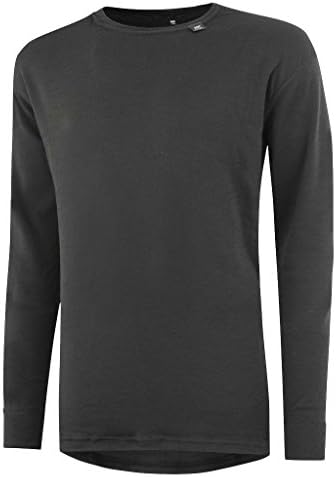 Helly Hansen Work Shirt Mens Long Sleeve Herning Crew 4XL Black 75295