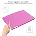 BESDATA Ultra Thin Magnetic Smart Cover [Auto Wake/Sleep Function]& Translucent Back Case for 2013 iPad Air + Screen Protector + Cleaning Cloth + Stylus (Pink)