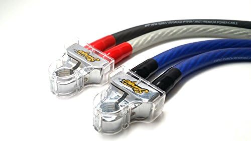 PS-2 Pack Stinger Battery Terminals Dual Ring 0 4 or 8 Gauge Wire AWG Top Post