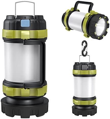 Camping Lantern Rechargeable , Alpswolf Camping Flashlight 4000mAh