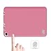 Fire 7 2015 Case, Pandawell Hybrid Heavy Duty Rugged Shockproof Armor Defender Cover Case for Amazon Fire (5th Generation - 2015 release) 7.0 Inch Tablet - Pink