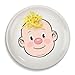 Genuine Fred MR. FOOD FACE Kids' Ceramic Dinner Plate