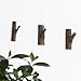 Decorative Wood Adhesive Hooks, Creative Vintage Wall Hooks, Key Holder, Strong Suction Hooks (Middle)