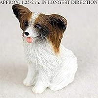 Ky & Co YesKela Papillon Mini Hand Painted Figurine Brown/White