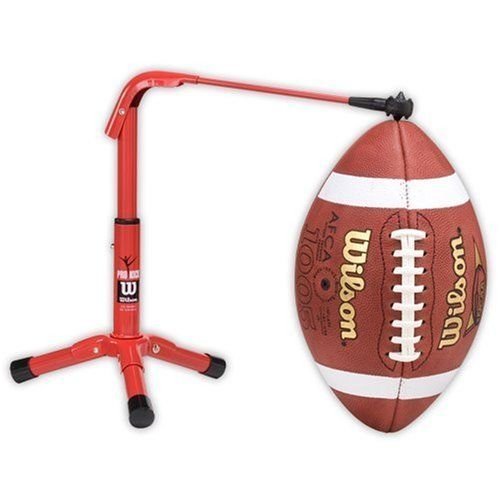 Wilson Pro Kick Football Holder, Adjustable Metal Tee NFL Practice